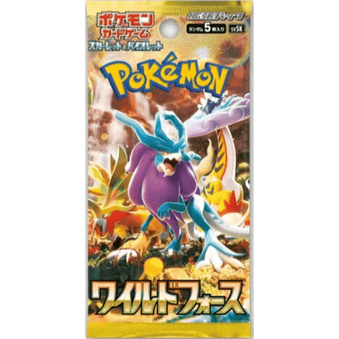 Pokemon Wild Force japansk boosterpakke